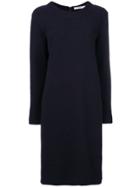 Julien David Textured-knit Dress - Blue