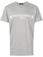 Mastermind World Logo Print T-shirt - Grey