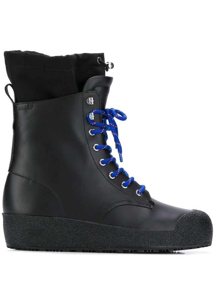 Bally Cutter Lace-up Snow Boots - Black