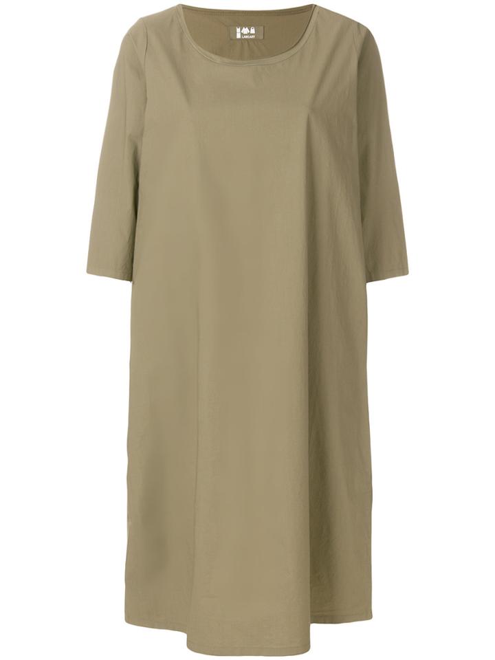 Labo Art Midi Shift Dress - Green