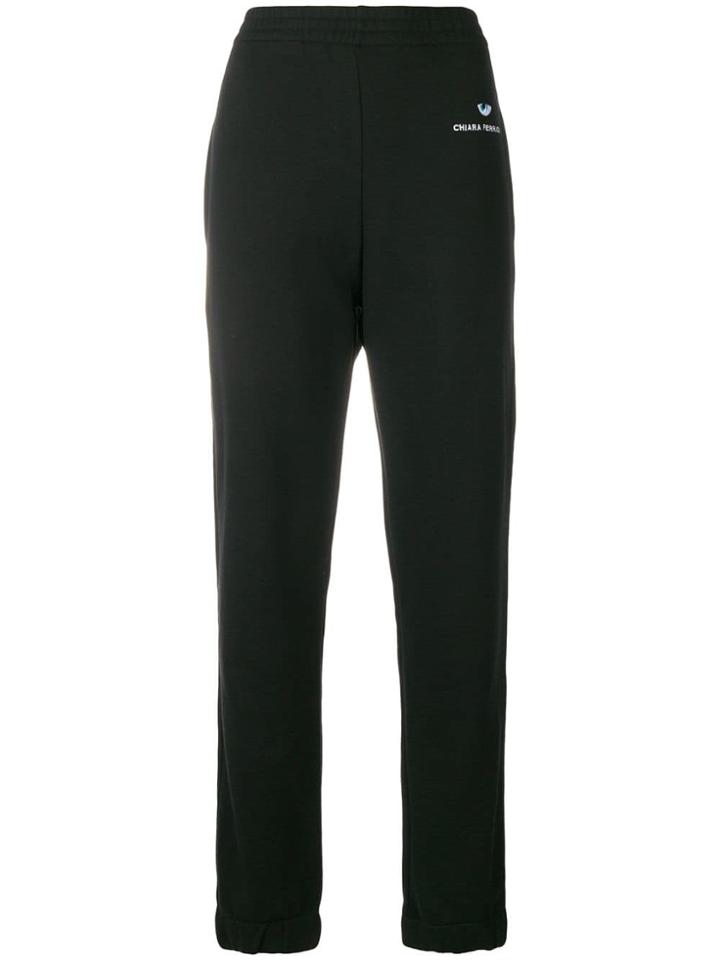 Chiara Ferragni Slim-fit Trousers - Black