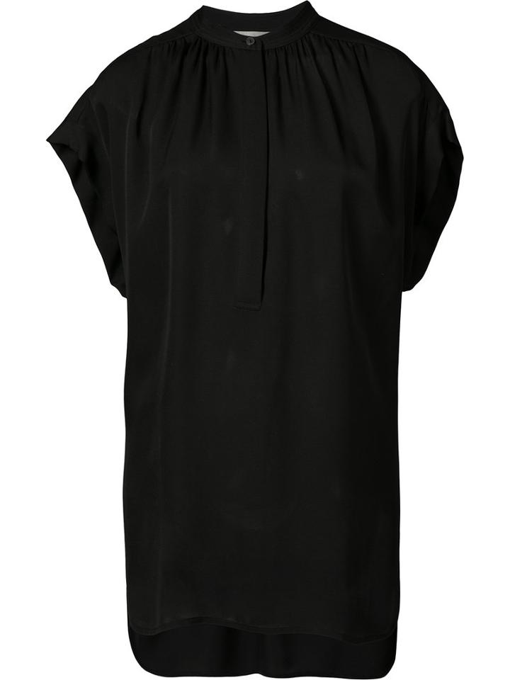 Vince Loose Top, Women's, Size: Xs, Black, Silk