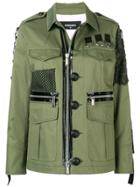 Dsquared2 Military Shirt Jacket - Green