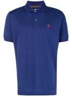 Paul Smith Embroidered Cherry Polo Shirt - Blue