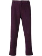Ann Demeulemeester Tailored Trousers - Purple