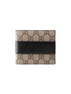 Gucci Gg Supreme Wallet - Neutrals