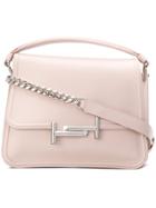 Tod's Double T Messenger Bag - Pink & Purple