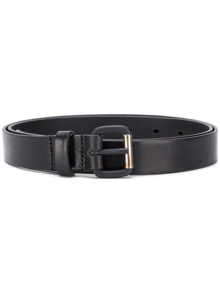 Maison Margiela Contrast Buckle Belt - Black