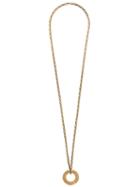 Céline Pre-owned 80-90's Circle Pendant Necklace - Gold