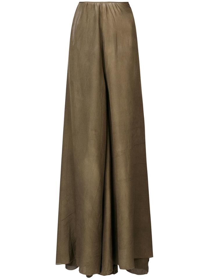 Osklen Wide Leg Trousers - Green