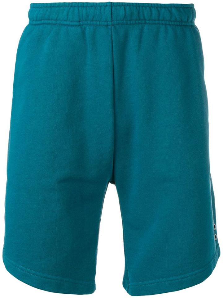 Ron Dorff Eyelet Jogging Shorts - Blue