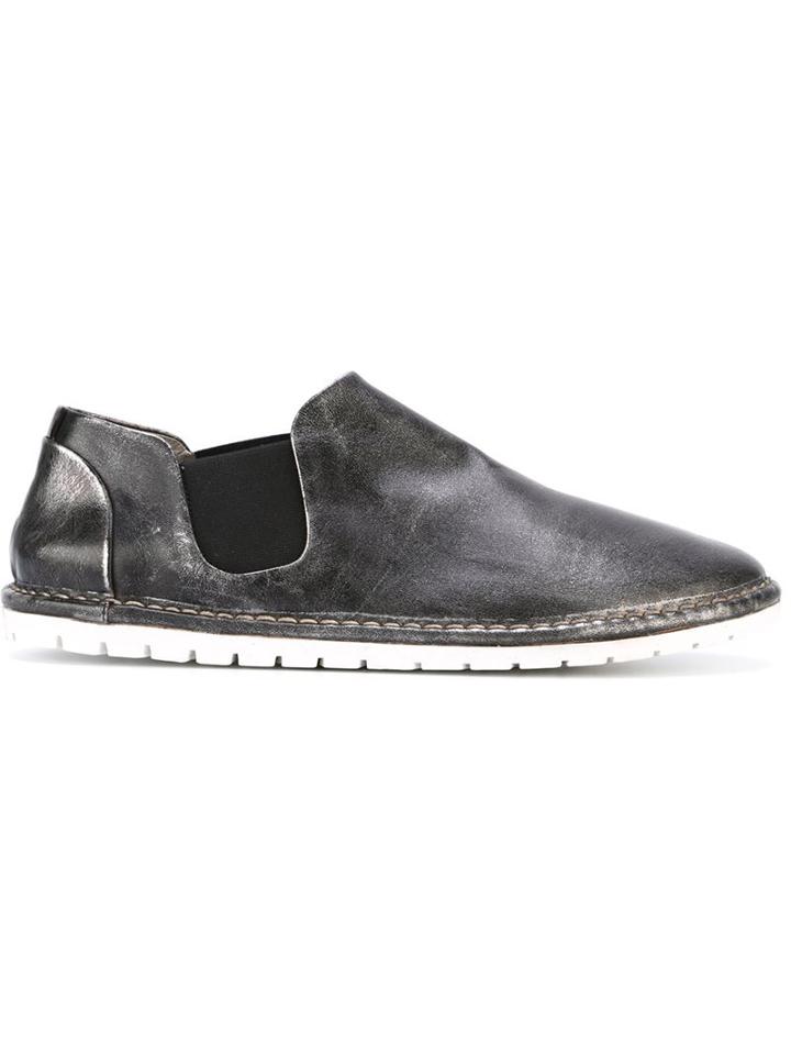 Marsèll Metallic (grey) Loafers, Men's, Size: 42, Leather/rubber