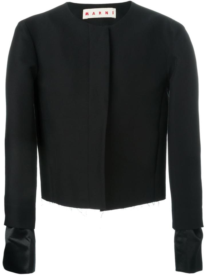 Marni Round Neck Blazer - Black
