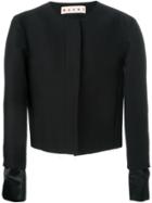 Marni Round Neck Blazer - Black