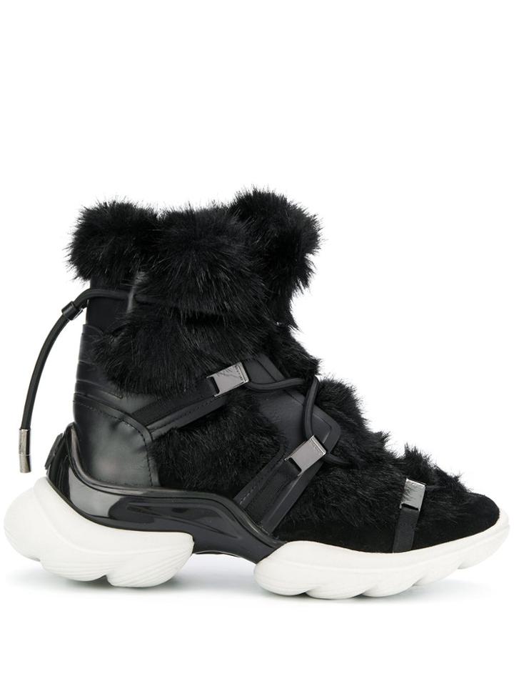 Moncler Tilda Sneaker Boots - Black
