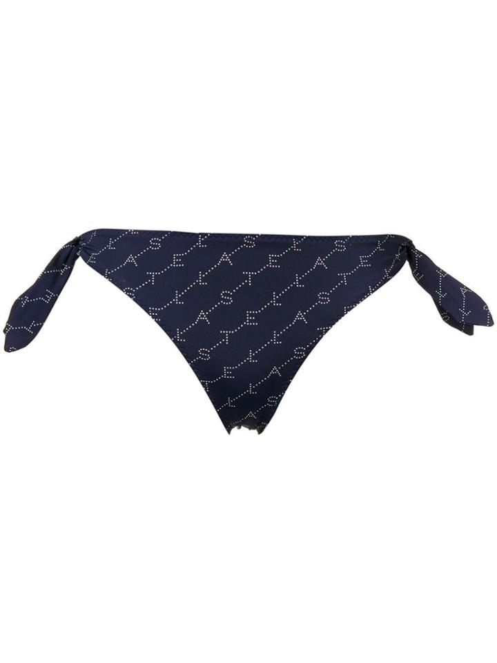 Stella Mccartney Monogram Bikini Bottom - Blue