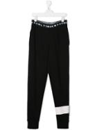 Dkny Kids Colourblock Joggers - Black