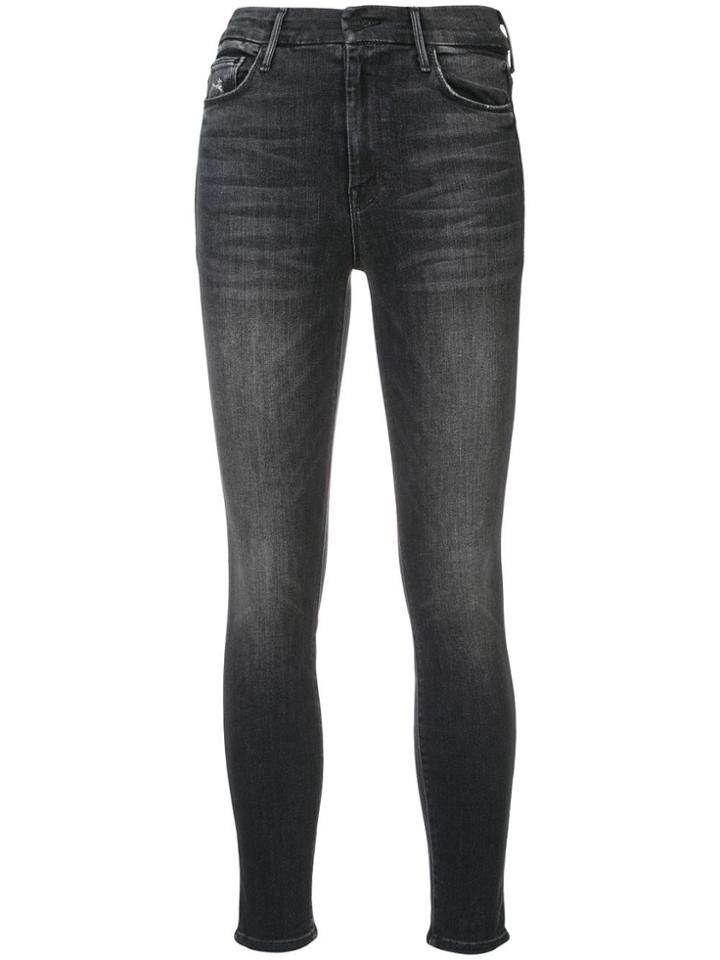 Mother Leave The Ligh On Jeans - Black
