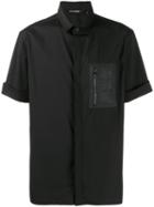 Neil Barrett Chest Zip Shirt - Black