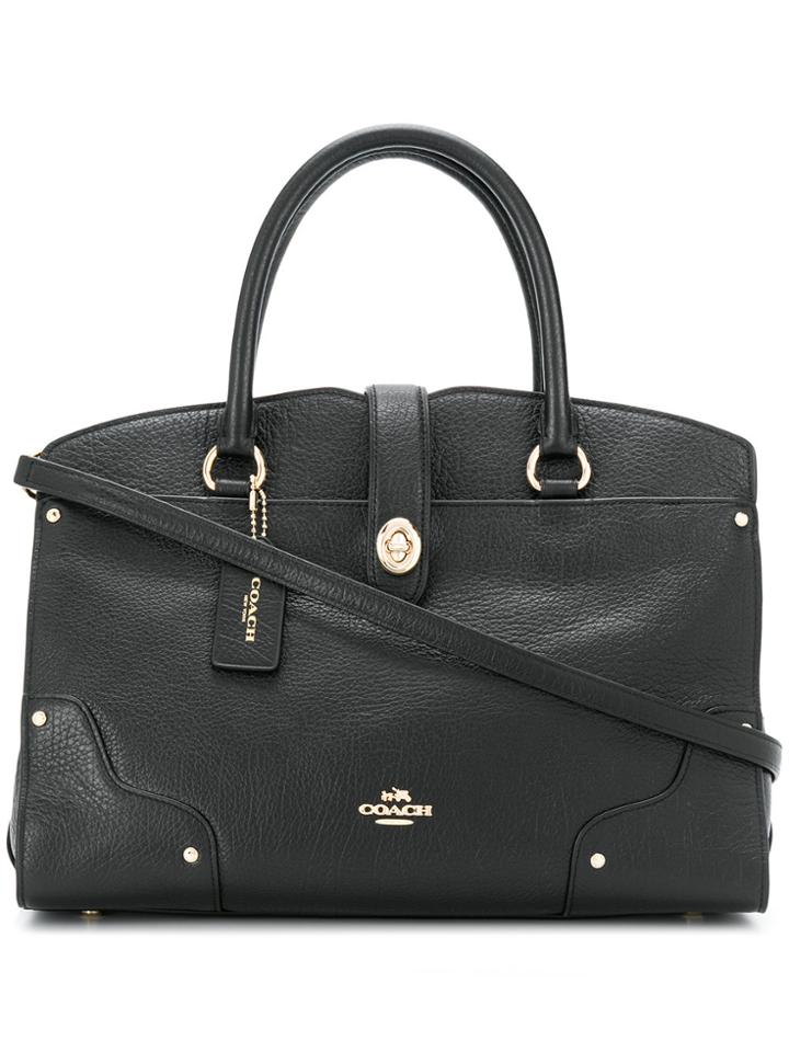 Coach Mercer Tote Bag - Black