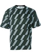Msgm Diagonal Stripe T-shirt