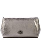 Coach Alexa Turnlock Clutch - Grey