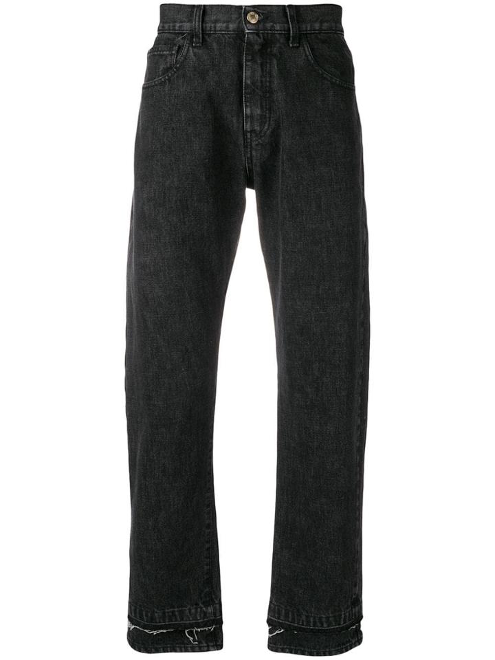 Ih Nom Uh Nit Straight-leg Jeans - Black
