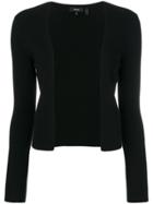 Theory Open Front Cardigan - Black