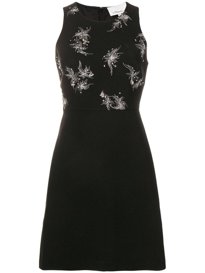 3.1 Phillip Lim Bead Embellished Dress - Black