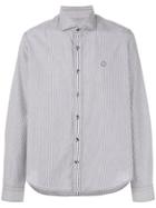 Jeckerson Short Striped Shirt - Blue