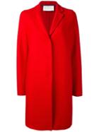 Harris Wharf London 'cocoon' Coat, Women's, Size: 46, Red, Virgin Wool