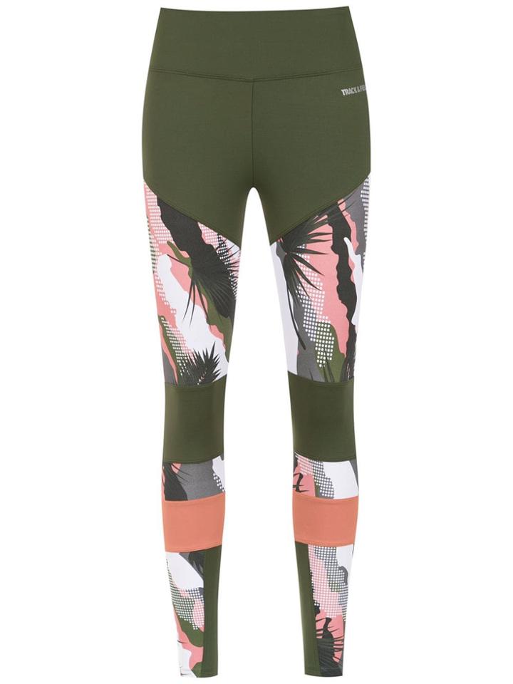 Track & Field Camo Leggings - Green