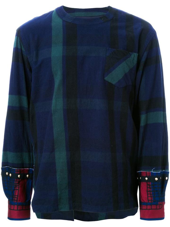Sacai Contrast Cuff T-shirt