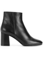 Unützer Side Zip Ankle Boots - Black