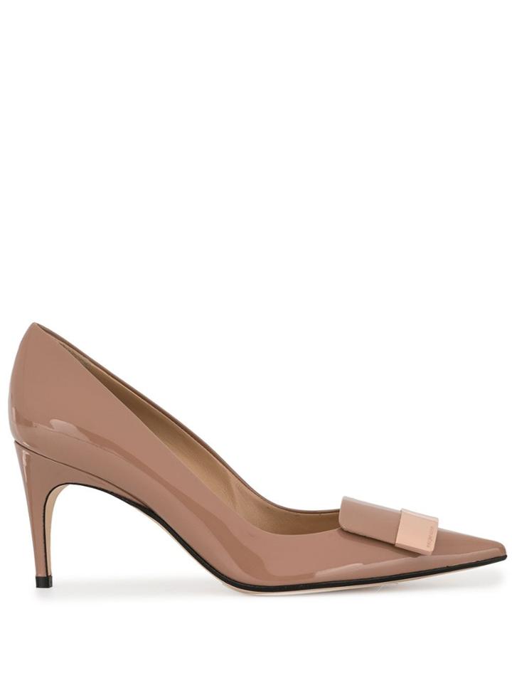 Sergio Rossi Sr1 Pointed Pumps - Pink