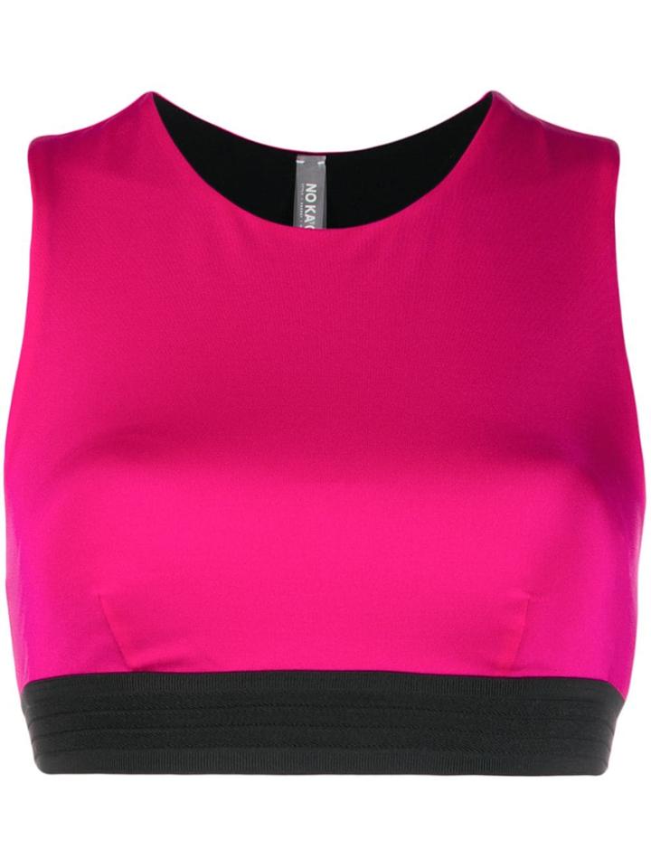 No Ka' Oi Cropped Tank Top - Pink
