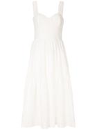 Rebecca Vallance Valentina Lace Midi Dress - White