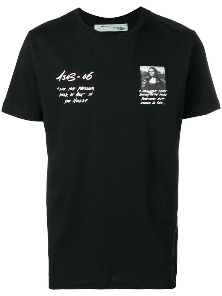 Off-white Monalisa T-shirt - Black