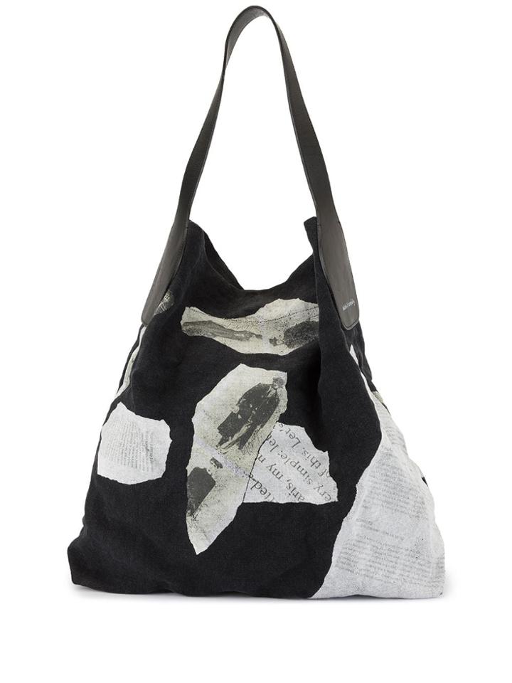 Discord Yohji Yamamoto Broken Paper Bag - Black