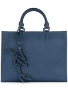 Karl Lagerfeld Signature Essential Shopper Tote - Blue