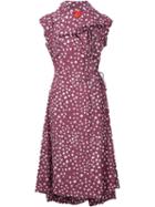 Vivienne Westwood Red Label Laser Cut Wrap Dress