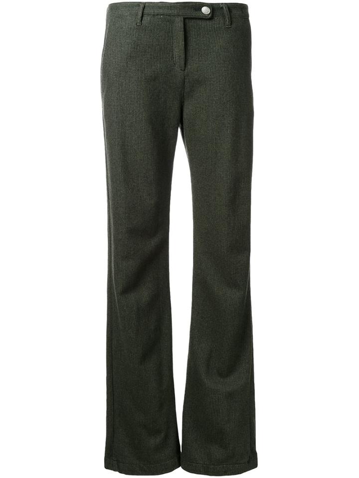 Massimo Alba 'bolina' Trousers, Women's, Size: 44, Green, Wool