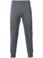 Neil Barrett Biker Sweatpants, Men's, Size: Large, Grey, Lyocell/cotton/spandex/elastane/spandex/elastane