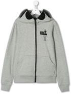 Ai Riders On The Storm Teen Lens Integrated Hoodie - Grey