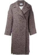 Cacharel Single Breasted Tweed Coat