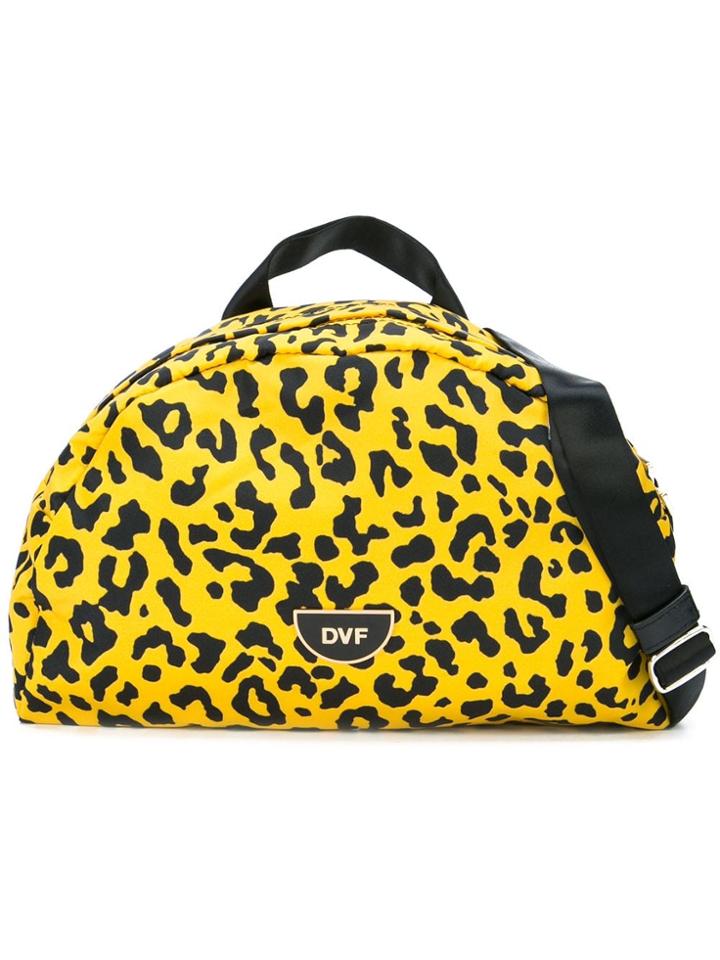 Dvf Diane Von Furstenberg Leopard Print Belt Bag - Yellow & Orange