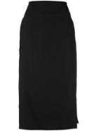 Comme Des Garçons Side Slit Skirt - Blue