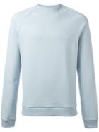 The White Briefs Plain Sweatshirt, Men's, Size: Small, Blue, Organic Cotton
