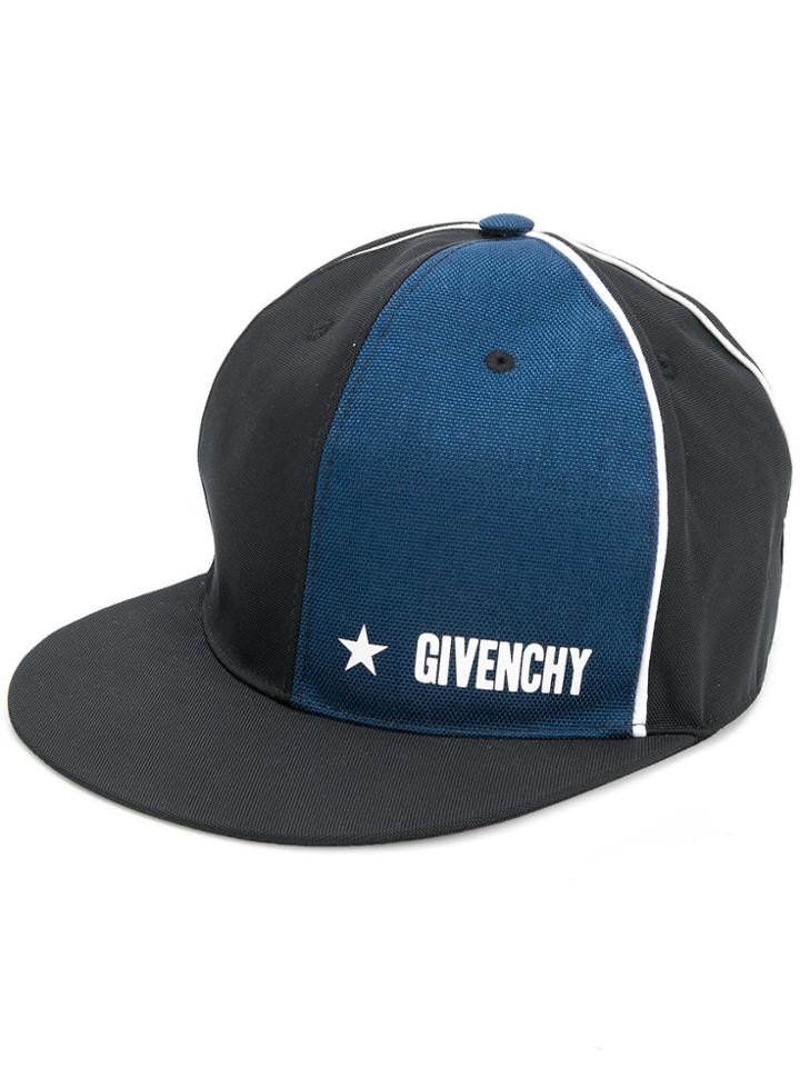Givenchy Paris Patch Cap - Blue