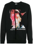 Les Benjamins Printed Bowie Sweatshirt - Black